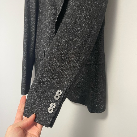 Hugo Boss Relaxed-fit Sparkle-effect Blazer Size 38R - Picture 5 of 12